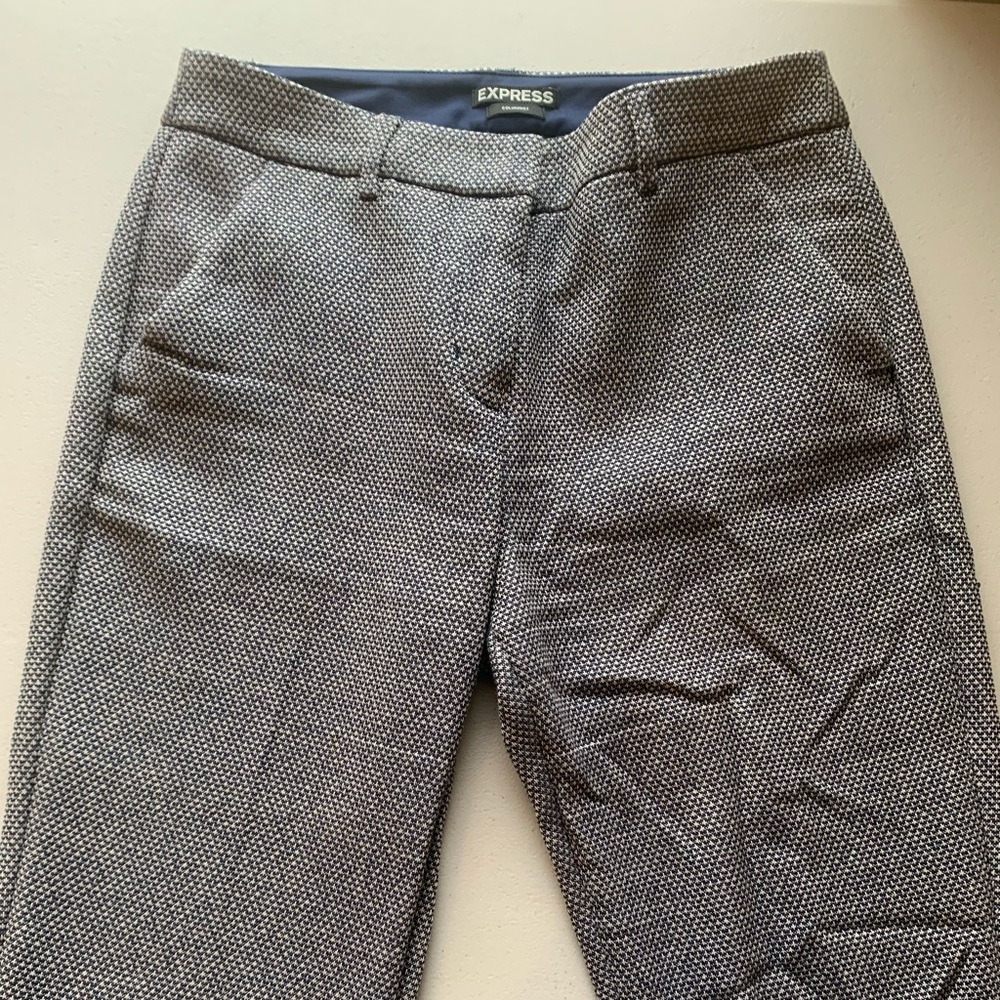Express Columnist ankle pant - tweed